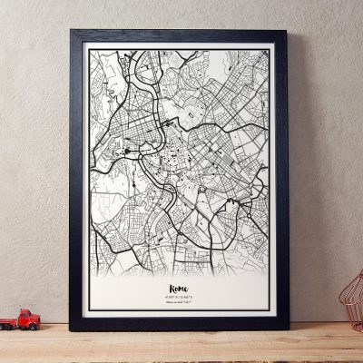 Our First Home Personalised Map | New Home Gift