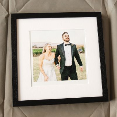 Wedding Pencil Style Portrait